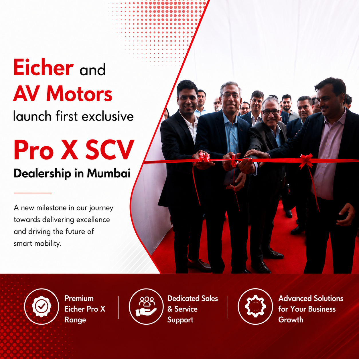 Mumbai's First Exclusive Eicher Pro X SCV Dealership