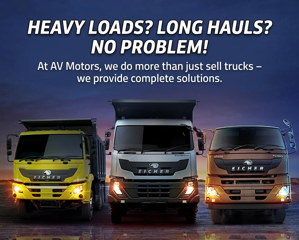 AV Motors: Your Authorized Eicher Truck Dealer